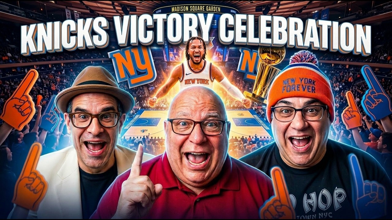 Knicks Win NBA Championship with Steve, Justin and the Rabbi.