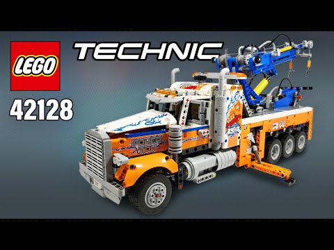 LEGO® Technic™ Heavy-duty Tow Truck (42128)[2017 pcs] Building Instructions | Top Brick Builder