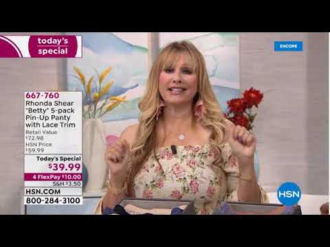 HSN on the day of a Rhonda Shear TS (August 8, 2019; 2AM)