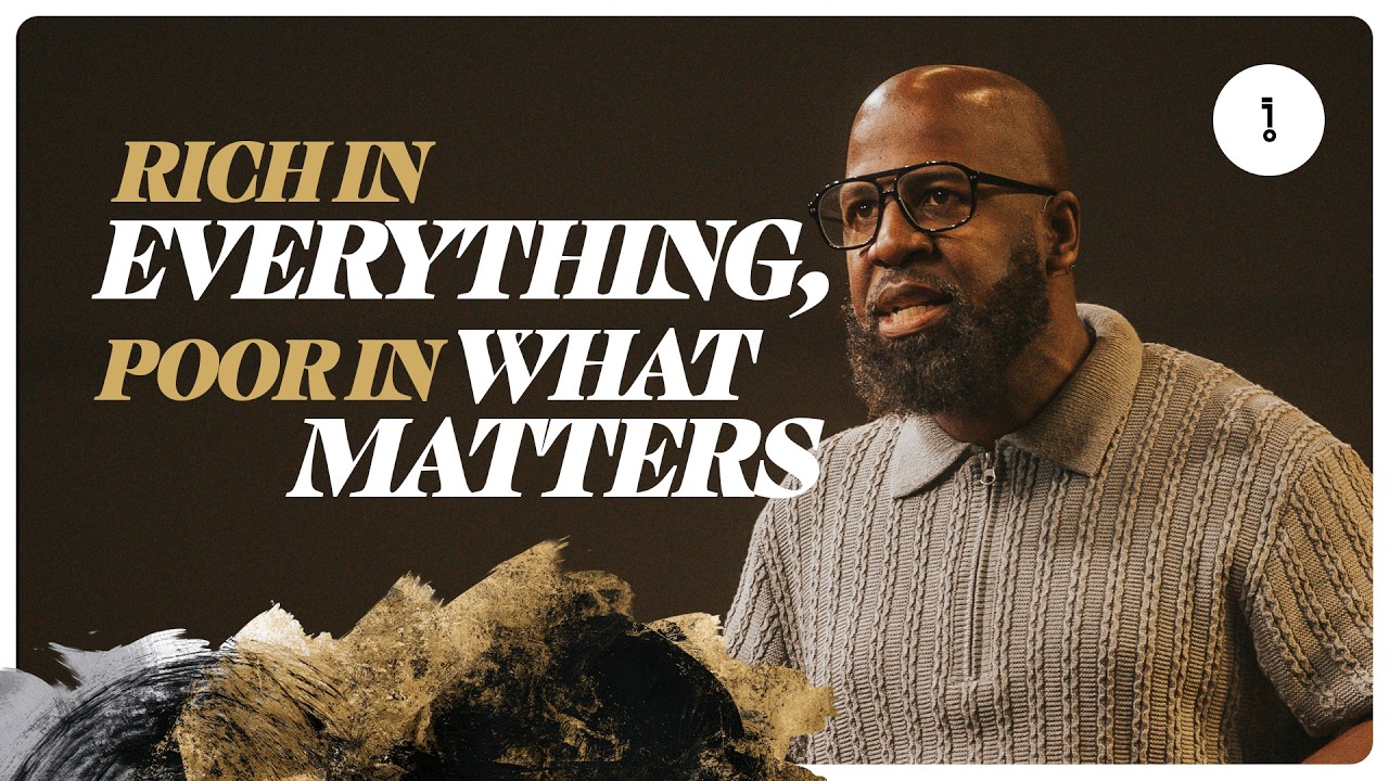 RICH IN EVERYTHING. POOR IN WHAT MATTERS.