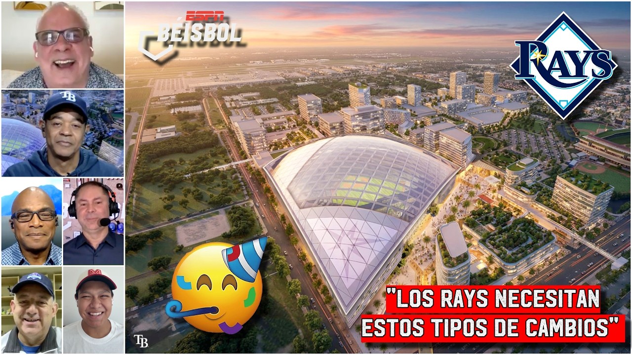 Los TAMPA BAY RAYS NECESITAN un NUEVO ESTADIO para TRIUNFAR y JUGAR con ENERGÍA | ESPN Béisbol