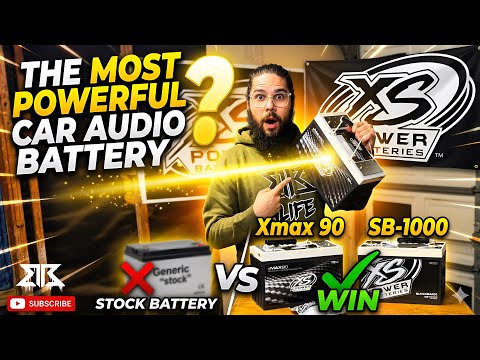 Longest Lasting Car Audio Battery I’ve Ever Used… XS POWER! 👀 