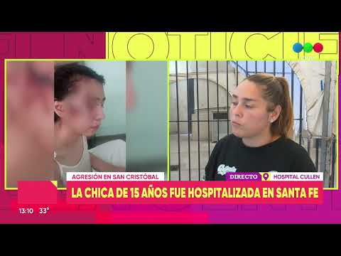 Agredieron a una adolescente de 15 años en San Cristóbal: fue hospitalizada en el hospital Cullen