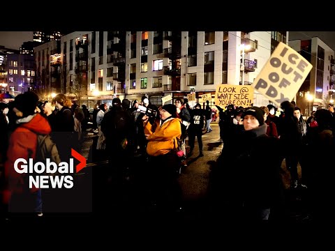 Federal agent shoots 2 people in Portland as hundreds flood streets in protest