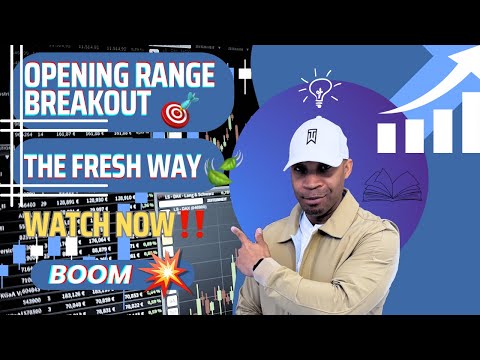 🔥ORB Strategy DFRESH Way🔥START MAKING MONEY TODAY 💸🤑🤝🚨WATCH ASAP🚨#StockMarketTraining