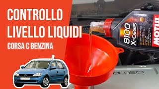Youtube thumbnail of video "Controllo e rabbocco livello liquidi Corsa C 1.4 16V 📏"