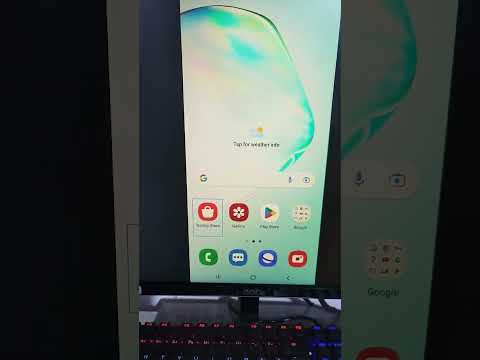 Samsung Dex on phone broken screen