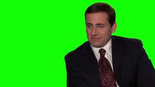 Michael Scott "no, don't like that" The Office green screen