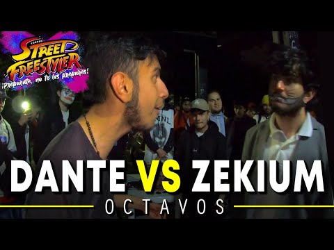 OCTAVOS JORNADA 12 🏆 | #DANTE VS #ZEKIUM |🎙 STREET FREESTYLER, PARQUE NACIONAL