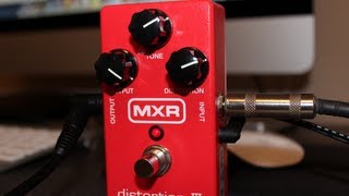 Dunlop M115 MXR Distortion III - відео 3