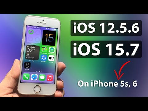 Update iOS 12.5.6 to iOS 15.7 || Using iOS 15.7 Features on iPhone 5s, 6