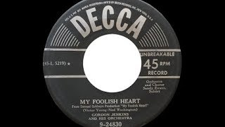 My Foolish Heart - Gordon Jenkins (Sandy Evans, vocals) 1950