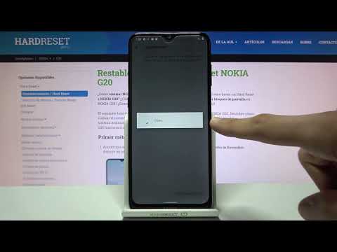 Cómo restaurar ajustes de red y WiFi en NOKIA G20