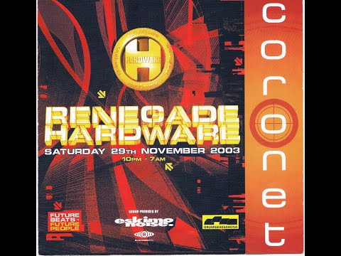 Technical Itch & MC GQ LIVE @ Renegade Hardware, The Coronet - London 29.11.2003