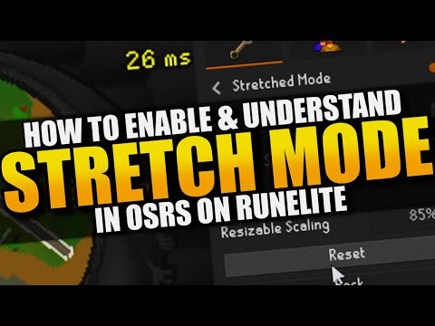 How To Enable And Understand Stretch Mode In OSRS | Runelite Settings Guide