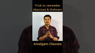 Abscissa and Ordinate | Amalgam Classes