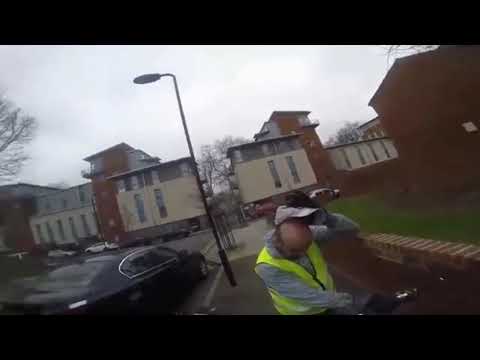 Why you coming fast! Are you blind? You can't see me!