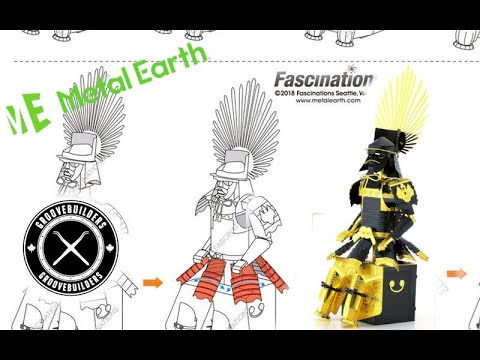 Metal Earth - Japanese Toyotomi Armour - Build with me!