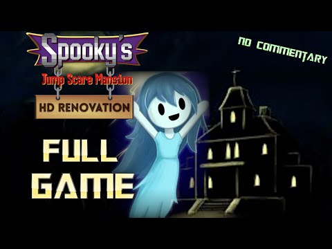 Spooky's Jumpscare Mansion HD | Full Game Walkthrough | No Commentary