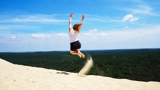 EXPLORING HUGE SAND DUNE IN FRANCE (Bordeaux, France)