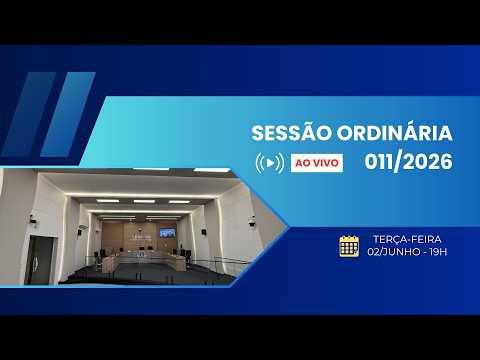 Sessão ordinária 011/2026