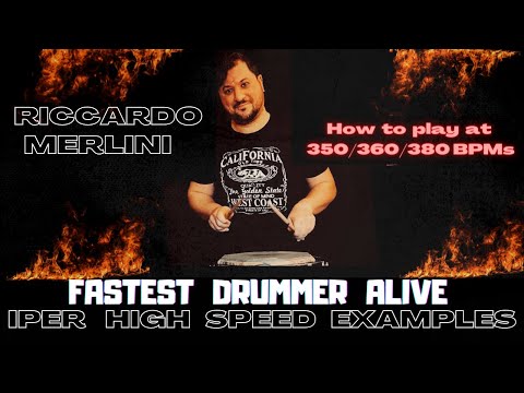#worldfastestdrummer FASTEST DRUMMER EVER shows his INHUMAN SPEED