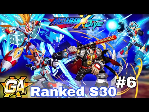 [MegaMan X DiVE] S30 Ranked Match #6 (Finale) | DiVE Armor X - Zero - Axl - Gangsta Sigma | (Alt)