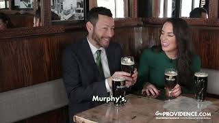 Mario Hilario & Rosie Woods Guinness Tasting at Murphy's Providence