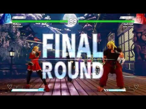 SFV Beta 3 online matches - Karin (me) vs R Mika Ryu Ken