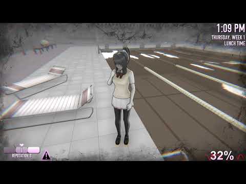 Yandere Simulator - Osana Pool Elimination Part 3 - Killing Osana