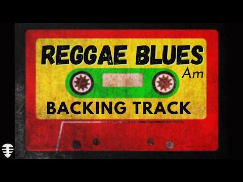 Reggae Blues backing track | Jam in A minor