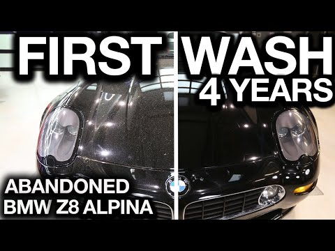 Thumbnail for First Wash in 4 Years BMW Z8 Alpina 1/555 Ever Made! by BMW Z8