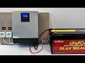 How To Install 3KV A Home Solar Energy Storage System 24V Inverter