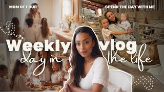 Morning Routine as a Mum of Four: Breastfeeding, Cosleeping, Gentle Parenting & Slow Living 🤍☁️✨