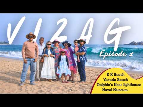 Vizag Trip Episode 1 | RK Beach Sunrise, Submarine Museum & Dolphin's Nose Lighthouse | Vizag Vlog
