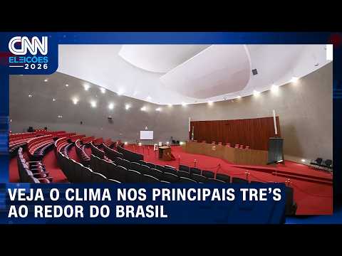 Como estão os TSEs de todo o Brasil momentos antes da apuração? | CNN ELEIÇÕES
