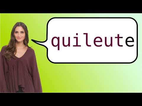 How to say 'Quileute' in French?