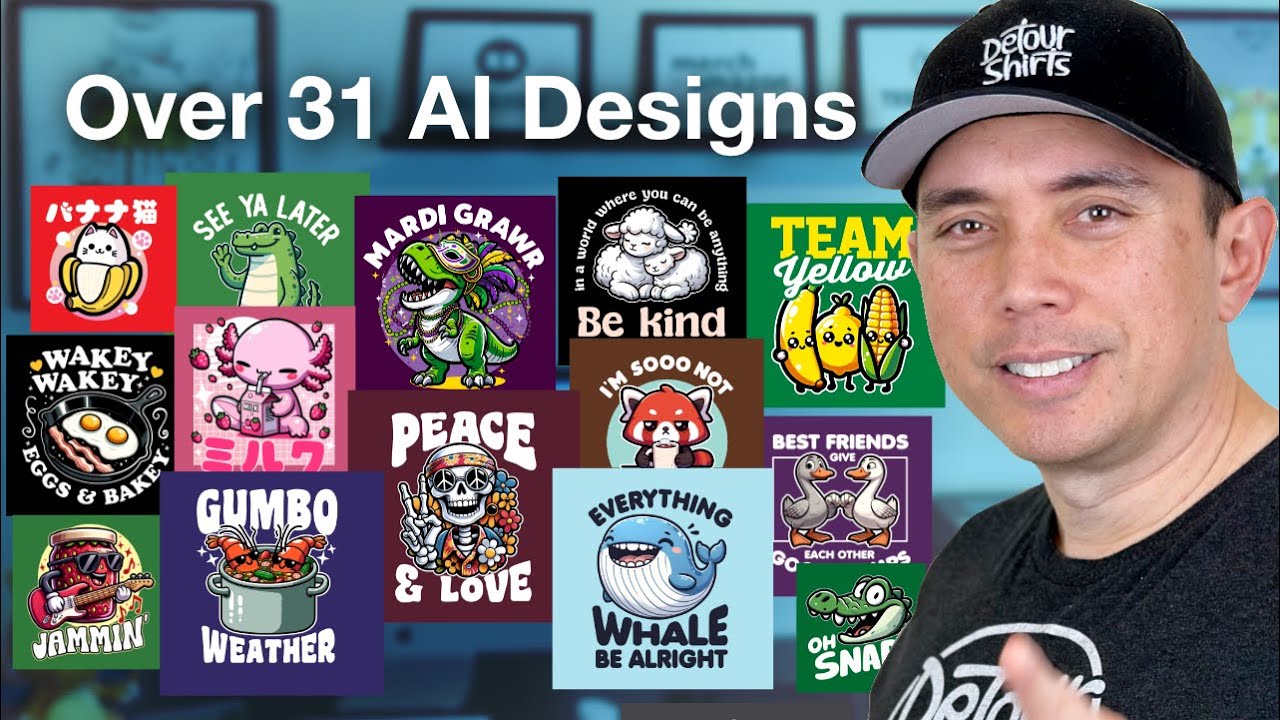T-Shirt Designs with AI in 2024 + 6 Tips & Tricks I Learned Along the Way