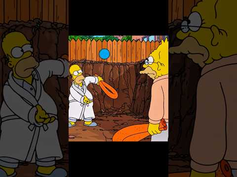 Homer invented an amazing game for elderly people #simpsons #shorts
