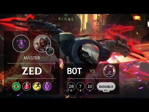 Zed Bot vs Xayah - BR Master Patch 9.24