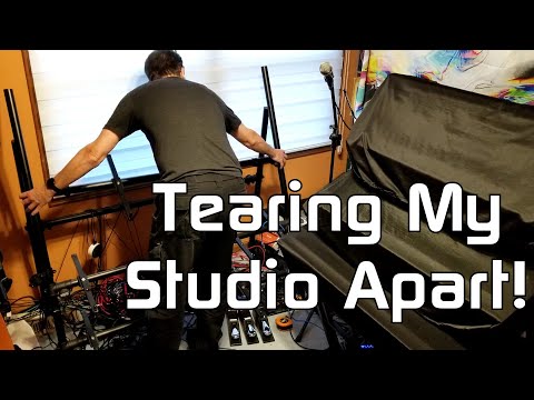 Tearing My Studio Apart! ...and then rebuilding it