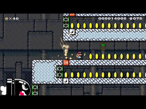 castle run (90 sec!!) by fnaf4guy 🍄Super Mario Maker 2 ✹Switch✹ #bta