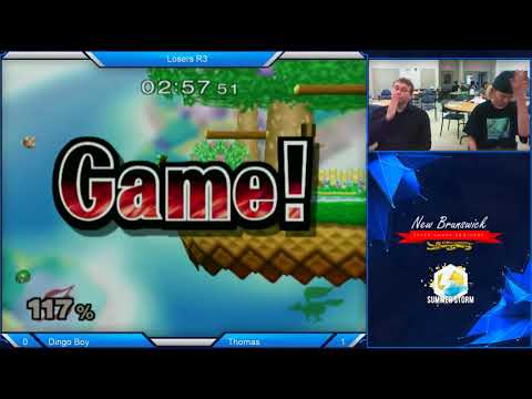 [Summer Storm - Melee] Dingo Boy (Samus) vs Thomas (Fox) Top 16 LR3