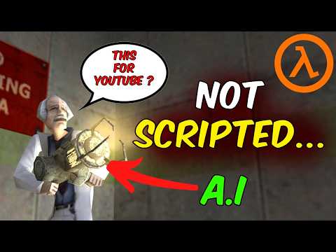 Half-Life 1 with “Sentient” AI Is Also Cursed (Garry's Mod)