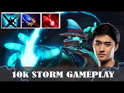 EG.Abed Storm Spirit Mid | Amazing 10K MMR Gameplay! |