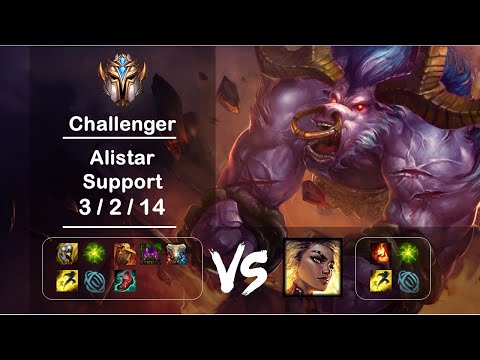 KR Challenger Replays Support Alistar vs Rell Ep.2308