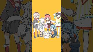 角巻わため - 【手描きアニメ】お友達とパンダとおしまい屋さん? #shorts #ぼくらのなぞなぞ