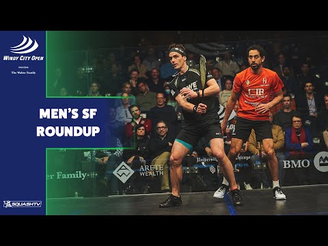 Windy City Open Squash 2022 - Men's Semi Final Roundup