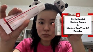 Centellian24 Medeca Time Reverse Cream & Medeca Tea Tree AC Powder for troubled skin