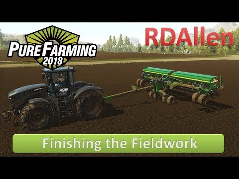 Pure Farming 2018 Montana E15 - Finishing the Field Work